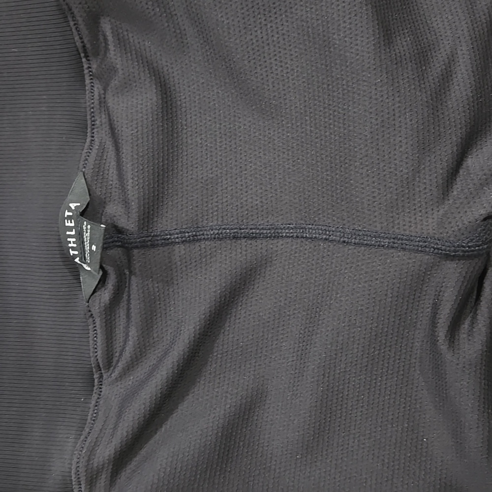ATHLETA BLACK BROOKLYN SKORT 16 INCHES TRAVEL PICKLEBALL OUTDOOR SPORTS SIZE 2 - Picture 12 of 12
